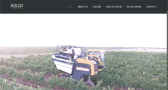 Desktop Screenshot of bolenvineyards.com